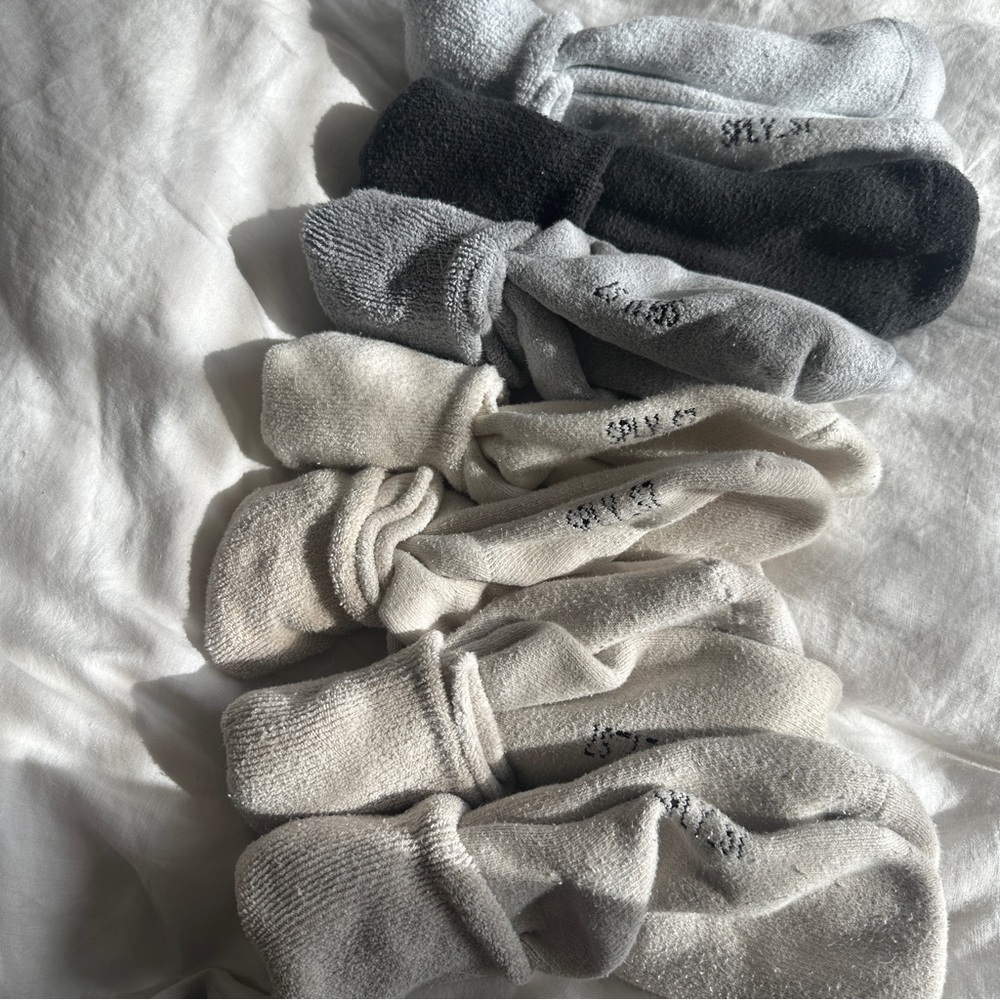 Yeezy Sply bouclette socks lot of 7 pair